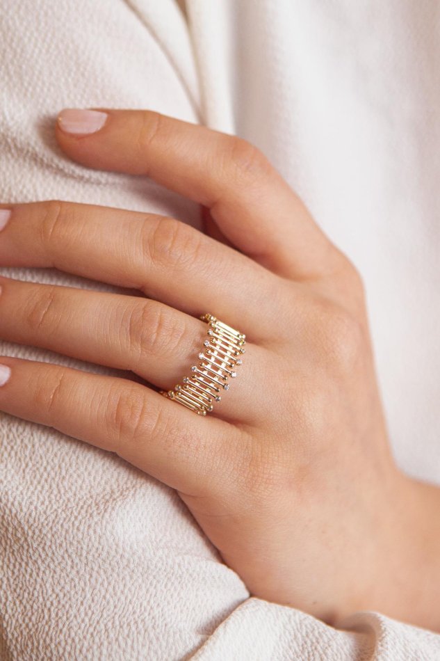 Kadın Bella Altın Yüzük (2)