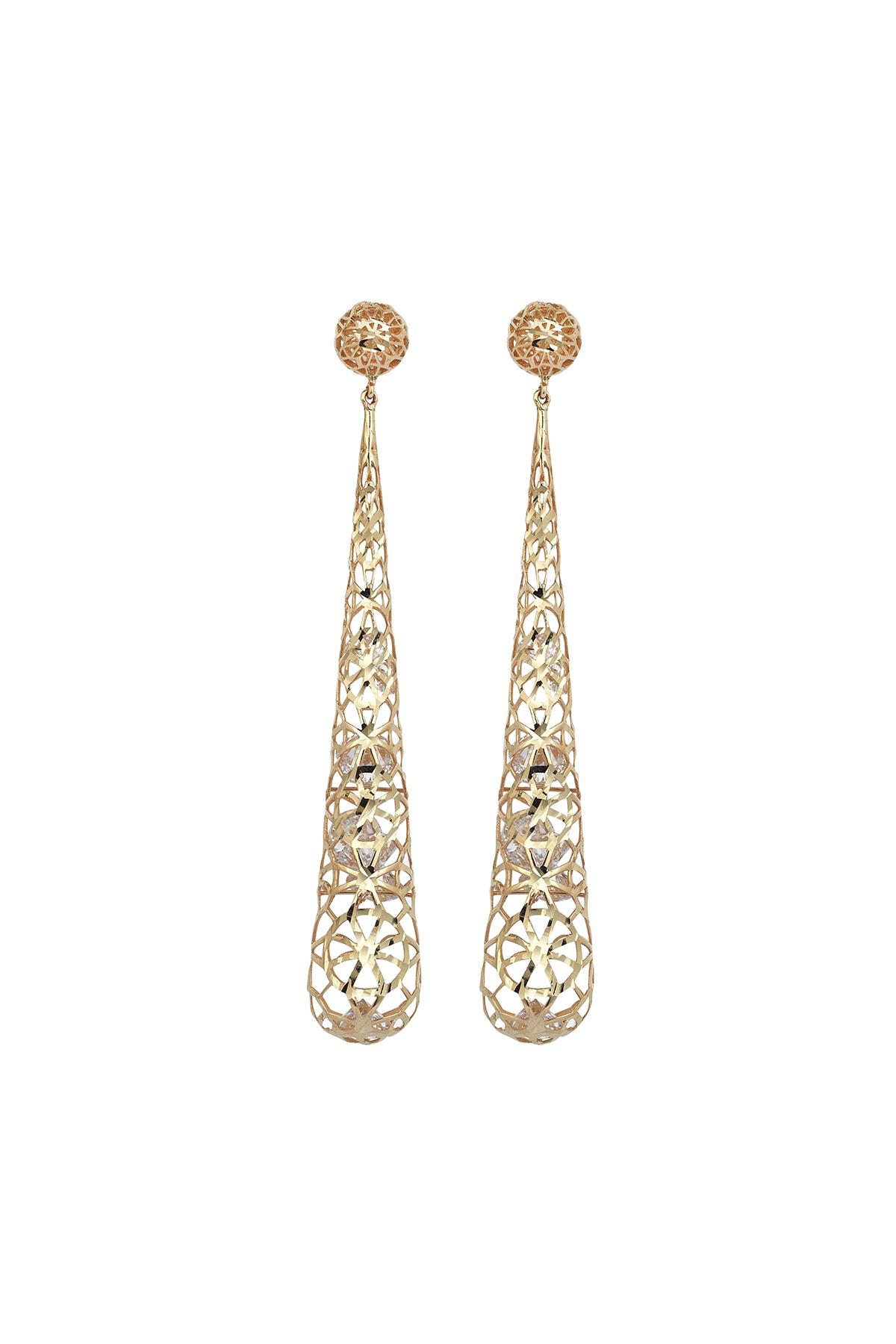 Roberto Bravo Bigo Collection Altın Küpe Roberto Bravo Bigo Collection Altın Küpe