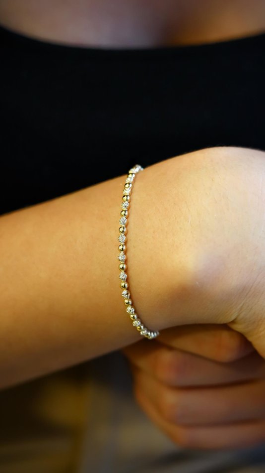 SEMİZ KUYUMCULUK - Su Yolu Burçak Altın Bileklik